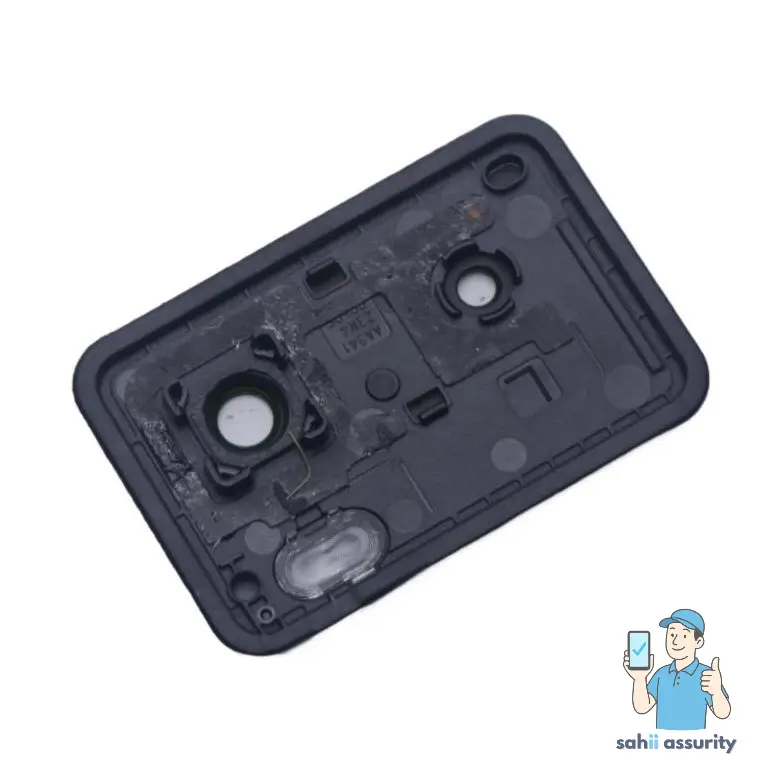 Camera Lens Glass with Frame for Oppo A57 4G 2022 Black thumbnail